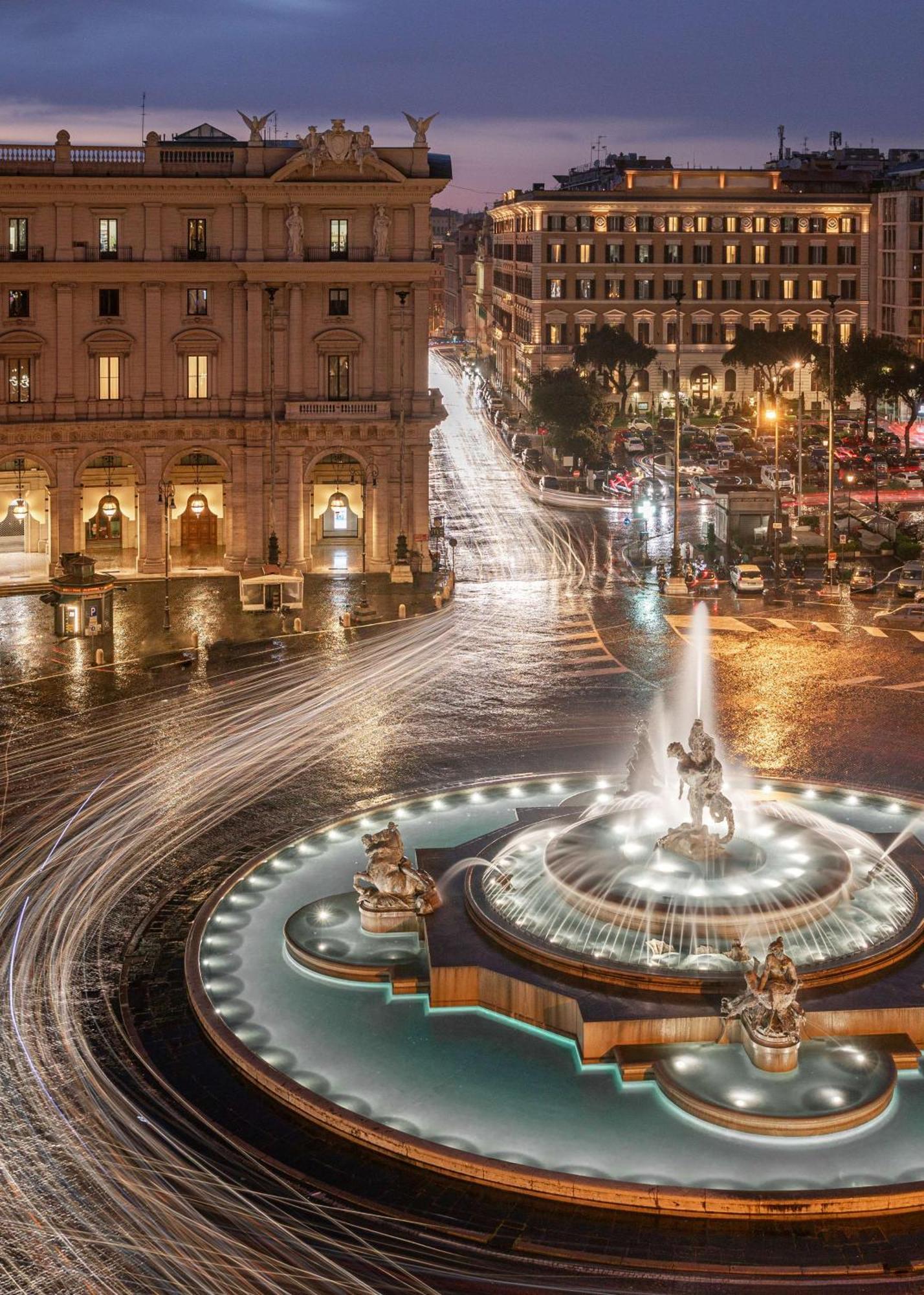 Anantara Palazzo Naiadi Hotel Rome Bagian luar foto Fountain of the Four Rivers